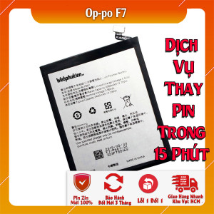 Pin Webphukien cho Oppo F7 Việt Nam BLP661 - 3400mAh 